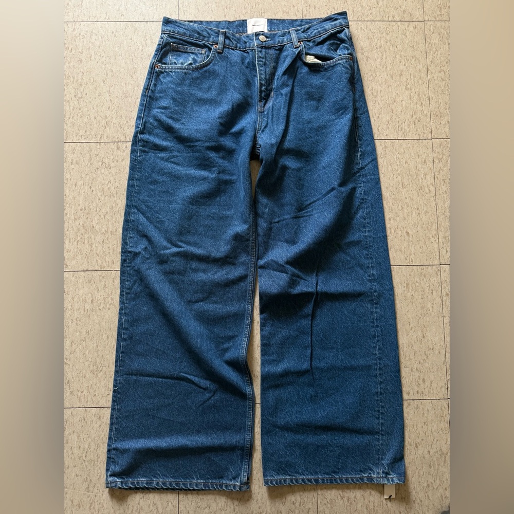 NWT Reformation Cary Low Rise Slouchy Wide Leg